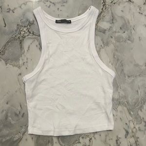 Zara tank top white. Size small.